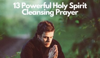 Holy Spirit Cleansing Prayer
