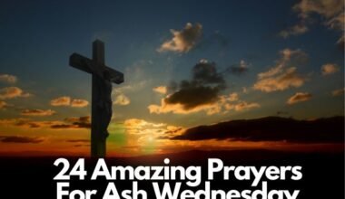 Prayers For Ash Wednesday