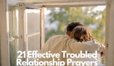 Troubled Relationship Prayers