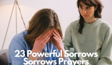 Sorrows Sorrows Prayers 